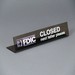 Easel Style FDIC Teller Closed Sign 
